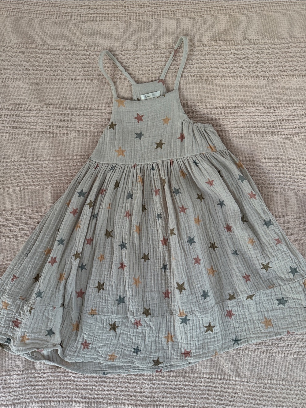 Rylee + Cru star tank dress size 2-3 years
